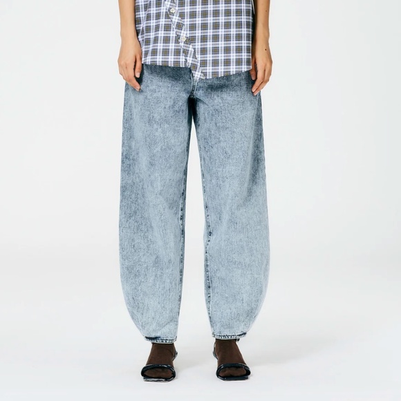 Tibi Brancusi Acid Wash Jeans, 29L - Picture 2 of 7